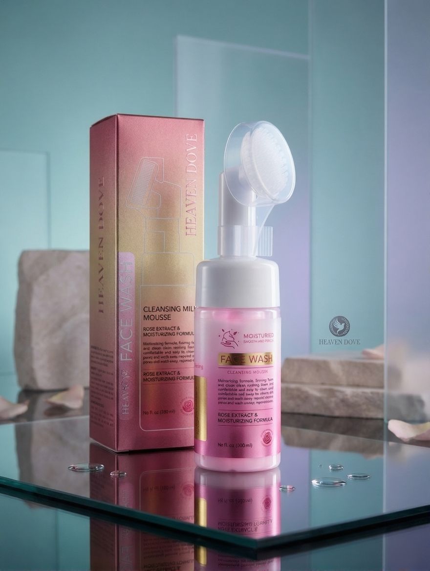 Heaven Dove Rose Essence Face Wash